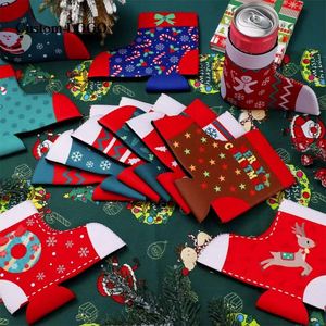 Fundas Aislantes para Tazas de Navidad con Diseño de Bota - Calidad OEM para Kits de Herramientas Promocionales - Product Image 1