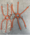 Paquete de 2 <span class=keywords><strong>cadenas</strong></span> de neumáticos <span class=keywords><strong>para</strong></span> camiones, tensor de araña, 0218, ajustador de <span class=keywords><strong>cadenas</strong></span> de neumáticos de <span class=keywords><strong>nieve</strong></span> <span class=keywords><strong>para</strong></span> semirremolques, 6 brazos, cuerda elástica de araña <span class=keywords><strong>para</strong></span> <span class=keywords><strong>llantas</strong></span> de 18 "-25" - Product Image 6