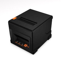 Impresora Térmica de Recibos MINI Portátil de Escritorio de 3 Pulgadas USB LAN de 80 mm con Cortador Automático, Impresoras POS para Supermercados