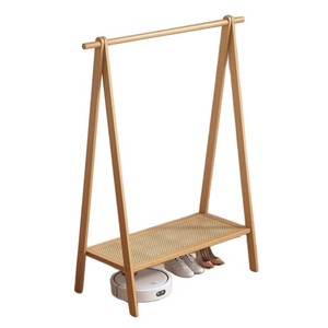 Venta al por mayor de lujo multifunción ahorro de espacio Perchero de pie moderno de bambú <span class=keywords><strong>percheros</strong></span> <span class=keywords><strong>para</strong></span> el hogar Hotel Hall taller - Product Image 1