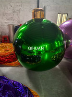 Ballon gonflable de sphère de miroir suspendu par boule de miroir pour la décoration d'événement de partie de scène