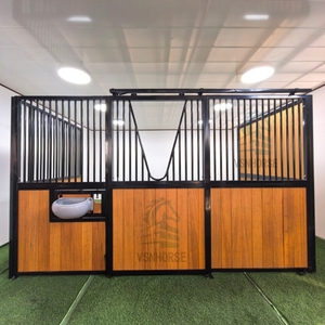 10피트 고품질 이동식 임시 말 마구간, 야외용 이동식 아연도금 조립식 말 마구간 판매 - Product Image 2