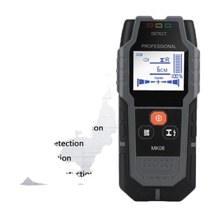 Detector de Metales Profesional Multifrecuencia MK08, Escáner de Pared, Buscador de Tuberías, Herramienta de Detección Multifunción, 1 Año de Garantía, Negro - Product Image 1