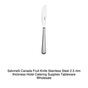 Couteau à dessert Salvinelli Canada en acier inoxydable 18/10, épaisseur 2,5 mm - Product Image 2
