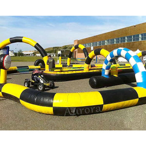Pista inflable <span class=keywords><strong>de</strong></span> parachoques para niños, pista inflable para karts, pista <span class=keywords><strong>de</strong></span> carreras, carrera <span class=keywords><strong>de</strong></span> bolas Zorb a la venta - Product Image 3