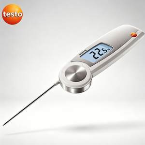 เทอร์โมมิเตอร์วัดอุณหภูมิอาหาร Testo 104 หัววัดอุณหภูมิในครัว วัดการอบและน้ำได้อย่างแม่นยำ IP55 - Product Image 4