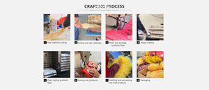 Addams peluca Cosplay mujeres niñas Pelo Largo peluca negra con buena calidad para Halloween accesorio Festival peluca - Product Image 4