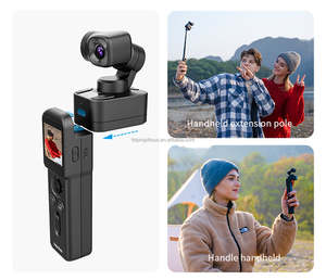 Cámara Gimbal Portátil <span class=keywords><strong>Feiyu</strong></span> <span class=keywords><strong>Pocket</strong></span> 3 de 3 Ejes, 4K, con Monitor, Estabilizador de Gimbal, para Transmisión en Vivo con Zoom 4X - Product Image 4
