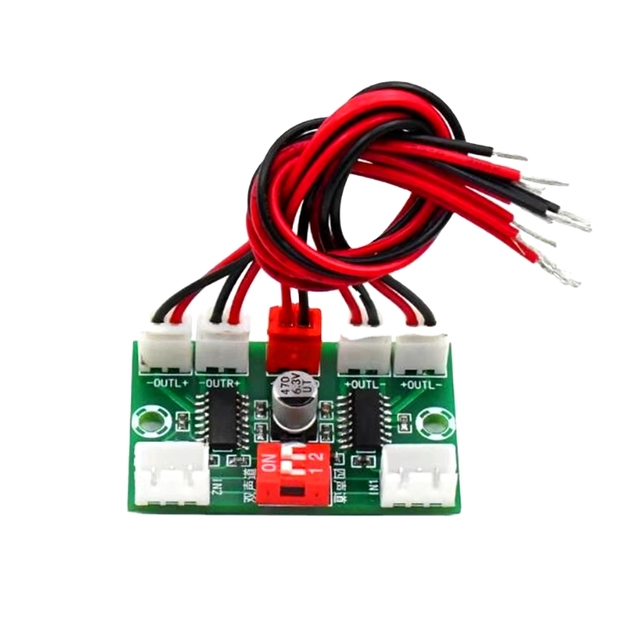 Digital Power Amplifier Board 4-Channel Audio Output 3w*4 5v Usb Supply Diy Mini Pam8403