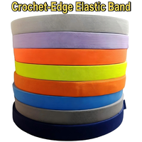 Bande élastique pour literie, 25 mm, polyester et élasthanne, tissée, extensible, durable, pour draps-housses, directement de l'usine