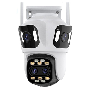 Nhanh chóng vận chuyển nhà máy Giá 3 + 3 + 3MP Full HD ba ống kính không dây Wifi máy ảnh PTZ IP CCTV máy ảnh 360 ngoài trời wifi an ninh máy ảnh - Product Image 1