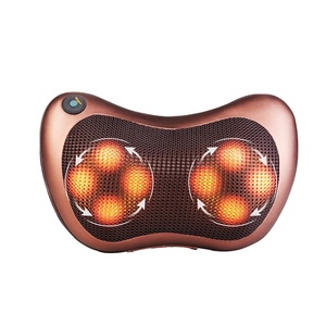 Gran oferta, almohada de viaje multiusos para el cuello, función de masaje de calor vibratorio, espalda, cuerpo, pierna, cintura, hombro, cabeza, brazo, cadera, pies - Product Image 1