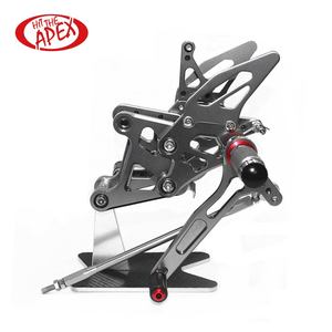 Bộ Sau Xe Máy Bằng Hợp Kim Nhôm CNC Chất Lượng Cao, Bộ Gác Chân Sau Cho HONDA <span class=keywords><strong>CBR250R</strong></span> CBR300R 2017 2018 2019 2020 2021 - Product Image 4