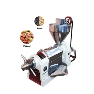 Máquina automática de extracción de aceite frío Expulsor de aceite de semilla de maní y girasol para extracción de aceite de mostaza