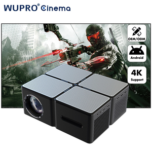 Hot bán wupro 508a Mini video LCD chiếu cao lumens 1 + 8GB 1080P Full HD 4K hỗ trợ rạp hát tại nhà LED chơi game chiếu - Product Image 1