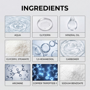Crème Ampoule au Peptide de Cuivre Bleu 50g – Hydratant Visage Raffermissant, Éclaircissant et Lissant pour une Peau Effet Verre – Essence Anti-Âge - Product Image 5