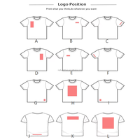 T-shirt unisexe de luxe 100% coton, tricoté, à manches courtes, coupe ample, avec logo personnalisé, écologique et respirant