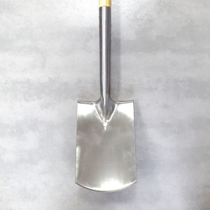 Pelle de jardin multifonctionnelle en acier inoxydable de haute qualité pour l'extérieur, avec manche en bois – Outil de jardinage - Product Image 3