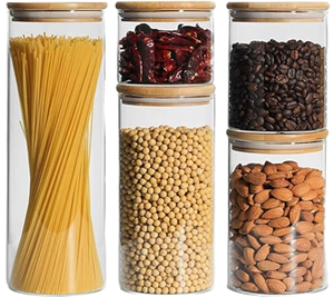 Country Eco-Friendly Crystal <b>Spice</b> <b>Jar</b> Set Gold Leaf Plastic Lid Cover Air Tight Durable Portable Ceramic Storage Bottles Spoon - Product Image 1