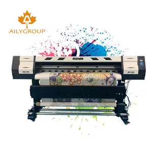 Impresora digital de sublimación pequeña, máquina para imprimir textiles de color negro con buen precio, disponible en España