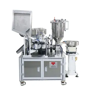 SiLian Professional cosmetic production equipment for Rotary Mascara lipgloss Filling machine for sale