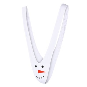 Lencería de Poliéster con Temática de Santa Claus <span class=keywords><strong>para</strong></span> <span class=keywords><strong>Hombre</strong></span>, Estilo Europeo Americano, Body con Cuello en V, Diseño de una Pieza, ODM Disponible, Envío Directo - Product Image 4