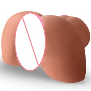 Produit pour adultes non gonflable, modèle réaliste en silicone transfrontalier, avec fesses et vagin de grande taille - Product Image 1