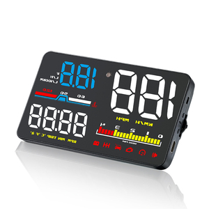 Compteur de vitesse automatique OBD2 D5000, 5 pouces, affichage numérique, vitesse RPM, consommation de carburant, temps de conduite avec alarme, pare-brise projecteur - Product Image 2