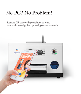 Impresora UV de Cama Plana Refinecolor con Escáner de Código para Imprimir Fundas de Teléfono, Impresora UV Wi-Fi para Fundas de Móviles - Product Image 2