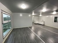 Maison extensible personnalisable de 20 pieds avec structure en acier traditionnelle, facile à installer, fabriquée en Chine