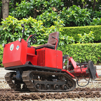 Tracteur à chenilles compact multi-usage avec moteur diesel 4x4/4x2 35 CV, haute sécurité et productivité pour les mini-fermes