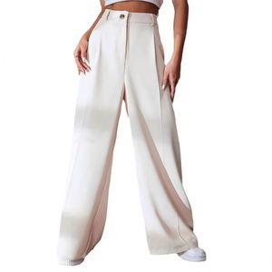 European American New Women's Solid Color Casual Loose Fit Pants - Product Image 5