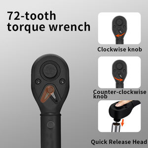 9pcs 72 Dente 10 ~ 60 N/m 3/8-polegada chave de catraca Telescópica Drive Soquete catraca Drive Clique Torque <span class=keywords><strong>Wrench</strong></span> tool set - Product Image 2