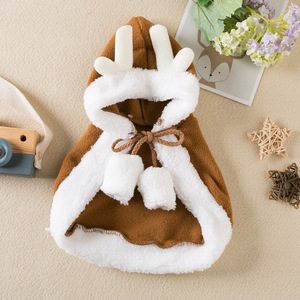Kostum Hewan Peliharaan Anjing Kucing Lucu Lipat Nyaman Dekoratif Jubah Little Red Riding Hood - Product Image 6
