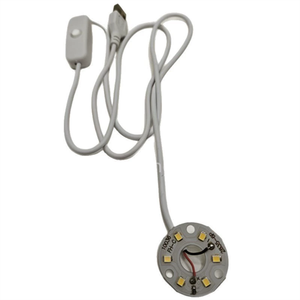 5V Led <strong>Light</strong> <strong>Circuit</strong> Boards Round with USB Wire 31/44/46/50/58mm Dual White CCT PCB Led Chip DIY Custom Lamps <strong>Night</strong> <strong>Light</strong> Source - Product Image 1