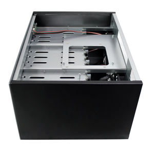 เคสเซิร์ฟเวอร์ 12 Bays ที่คุ้มค่า เซิร์ฟเวอร์ FLEX PSU ที่เก็บ <span class=keywords><strong>Cata</strong></span> เคสขนาดเล็ก Itx Nas - Product Image 6