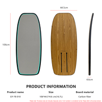 Planche en fibre de carbone GY-FB 010, longueur 106 cm, durable, légère, unisexe, pour SUP/Wingfoil, utilisation en surf en eau océanique