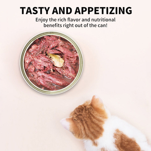OEM ODM produttore all'ingrosso di dolcetti per animali domestici lattine di carne bagnata cane gatto cibo in scatola applicazione di tonno pollo per animali domestici - Product Image 6