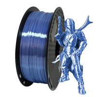 OEM ODM Filamento Métallique Brillant 1.75mm PLA Arcobaleno Soigneusement Torsadé Filament de Soie Personnalisé Filament Matériaux D'impression 3d