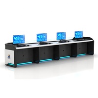 Console de salle de contrôle modulaire moderne Kehua Fuwei en aluminium/fer/acier inoxydable, conforme aux normes commerciales
