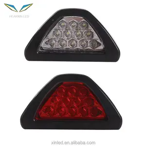 Avertissement arrière de voiture modifié universel prévention des collisions arrière Automobile clignotant frein rouge/blanc croisière frein LED