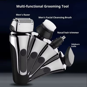 Mini Afeitadora Eléctrica Portátil, Lavable, Multifuncional, Recargable por USB, con Cuchillas Recíprocas - Product Image 3