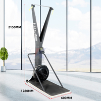 Appareil de Rameur de Ski Universel Commercial pour Fitness, Machine Cardio, Simulateur de Ski