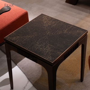 EKAR-<span class=keywords><strong>Table</strong></span> d'appoint en aluminium, élégante et fonctionnelle, avec design métallique, pour salle à manger, école et mobilier - Product Image 3