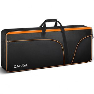 Échantillon gratuit étui pour clavier portable 76 touches, sac pour clavier de piano 76 notes avec deux sangles de poignée portables fermes - Product Image 1