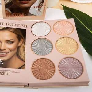 Palette de maquillage tout-en-un, design en forme de livre à 5 couches pour fards à paupières mats et scintillants, blush, <span class=keywords><strong>contour</strong></span>, illuminateur, cosmétiques - Product Image 4