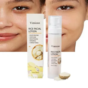 Trending Products 2024 New Arrivals Skin Care Rice Lotion Repairing Facial Skin Care Lotion Brightening Face Rice Lotion