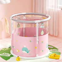Baignoire pliable transparente en PVC pour bébé, sans BPA, portable, 60+ gallons, pour nouveau-né et tout-petit, usage domestique intérieur – Meilleure vente