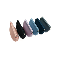 Boîte de rangement pour appareil orthodontique avec logo personnalisé, miroir et fermeture magnétique en ABS et silicone, pour aligneurs transparents et prothèses dentaires – Vente en gros