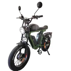 52v yolin ebike 70ah bateria tripla, suspensão completa, óleo, longo alcance, 2000w, motor duplo, bicicleta elétrica
